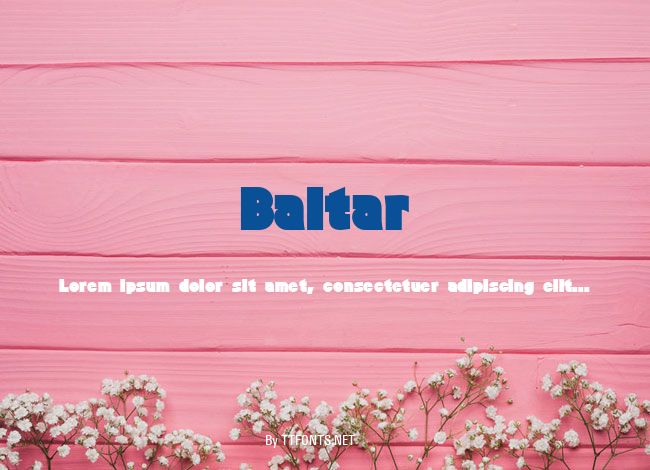 Baltar example