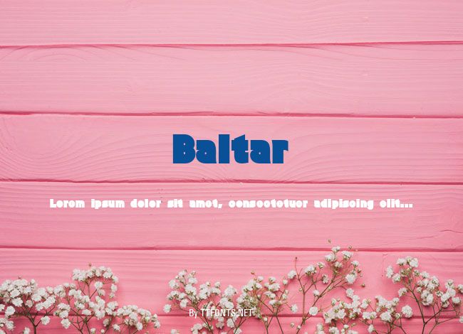 Baltar example