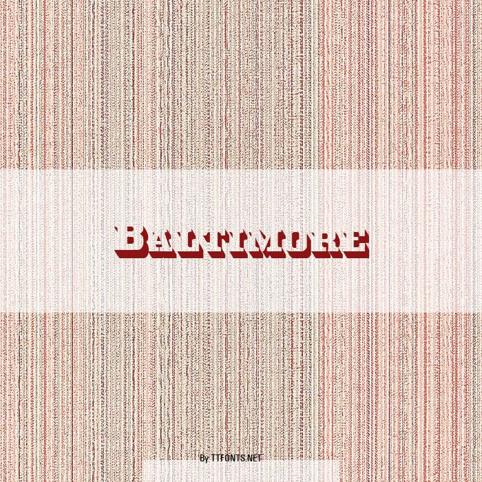Baltimore example