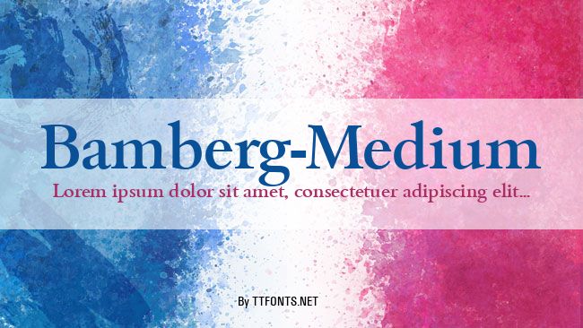 Bamberg-Medium example
