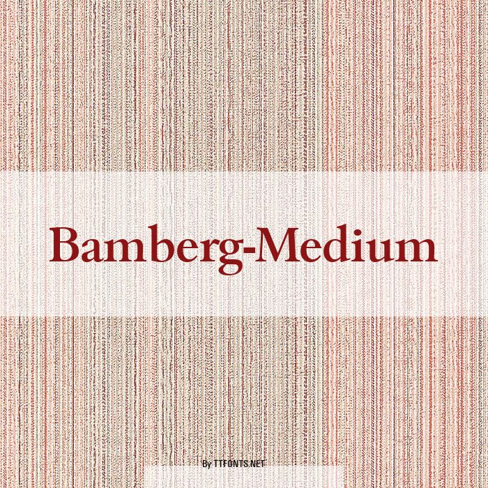 Bamberg-Medium example