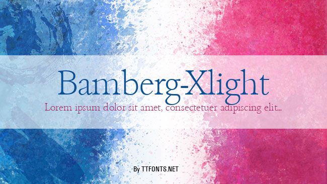 Bamberg-Xlight example