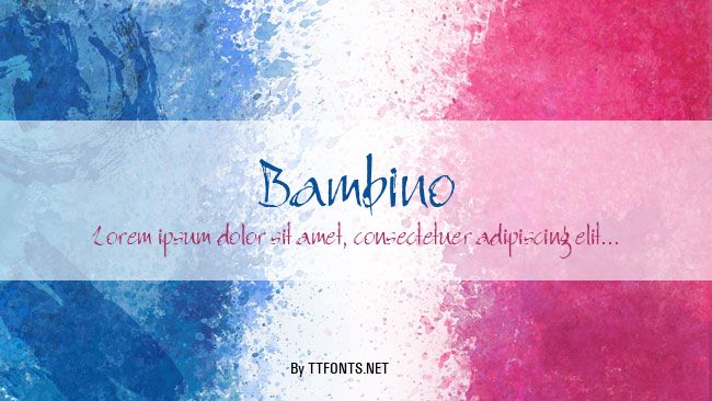 Bambino example