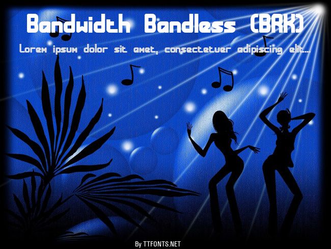 Bandwidth Bandless (BRK) example