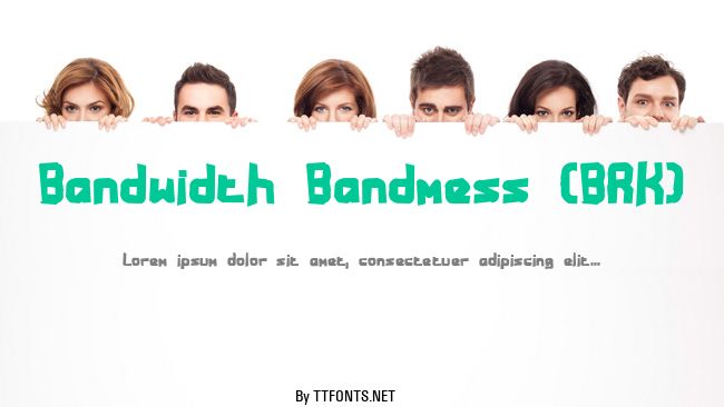 Bandwidth Bandmess (BRK) example