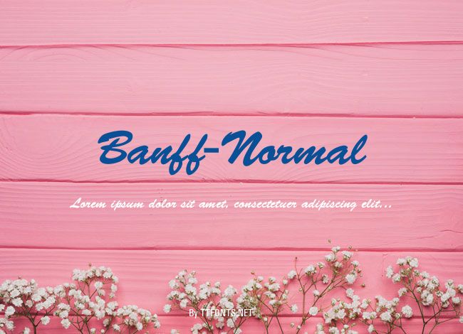 Banff-Normal example