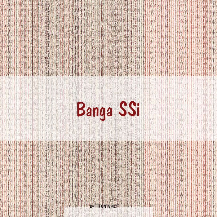 Banga SSi example