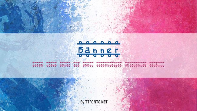 Banner example