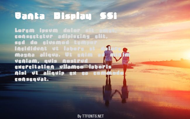 Banta Display SSi example
