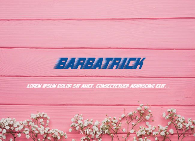 Barbatrick example