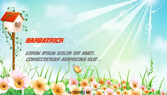 Barbatrick example