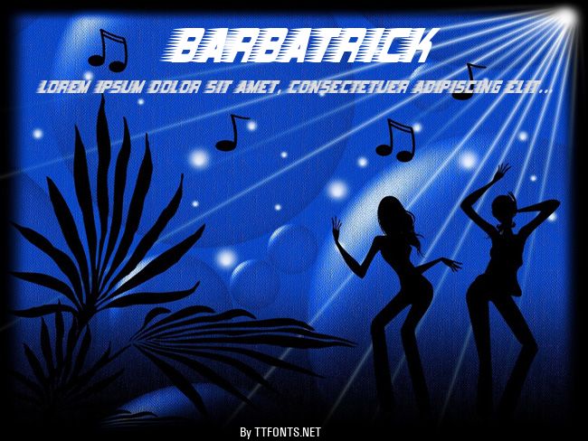 Barbatrick example
