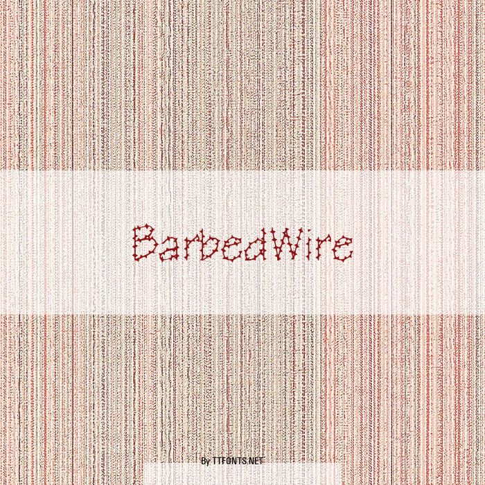 BarbedWire example