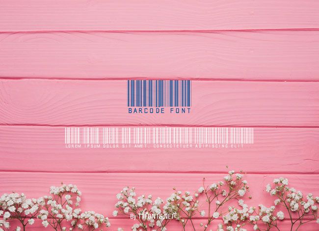 barcode font example