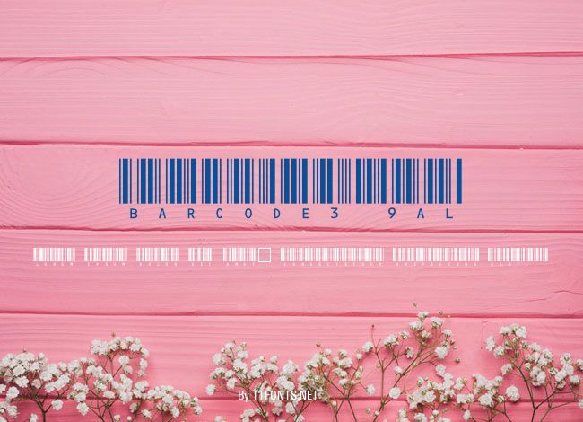 Barcode3_9AL example