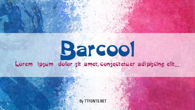 Barcool example