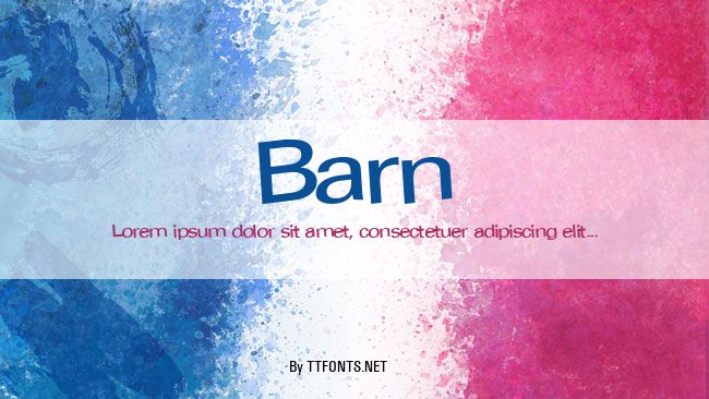 Barn example
