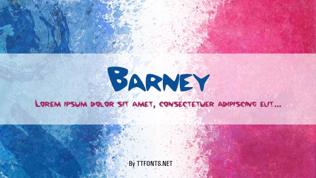 Barney example