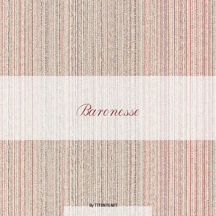 Baronesse example