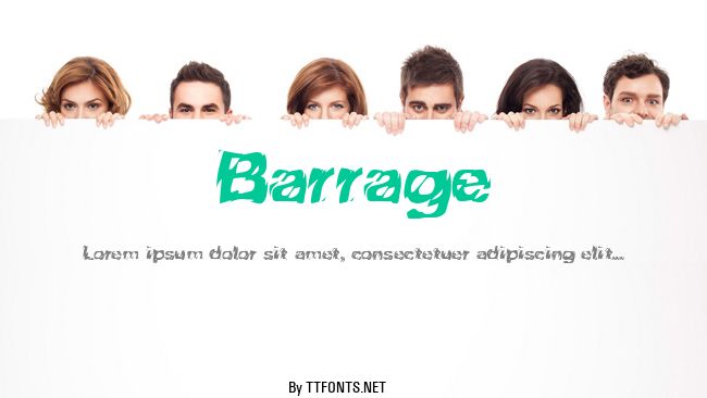 Barrage example