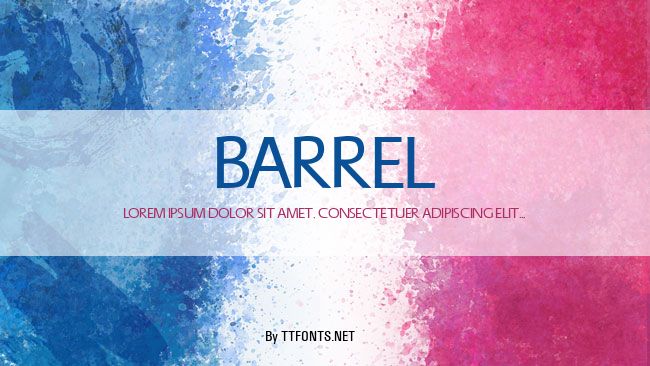 Barrel example
