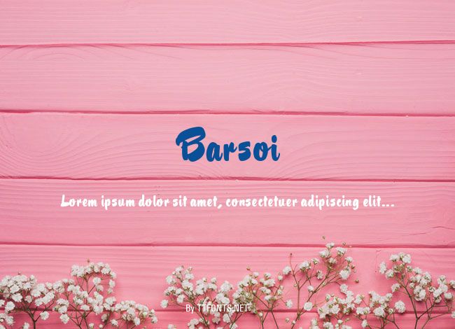 Barsoi example
