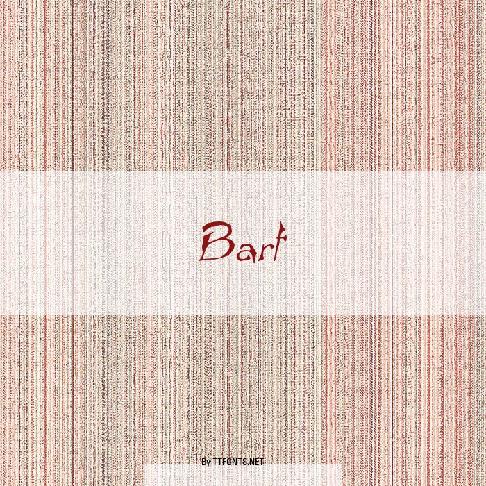 Bart example