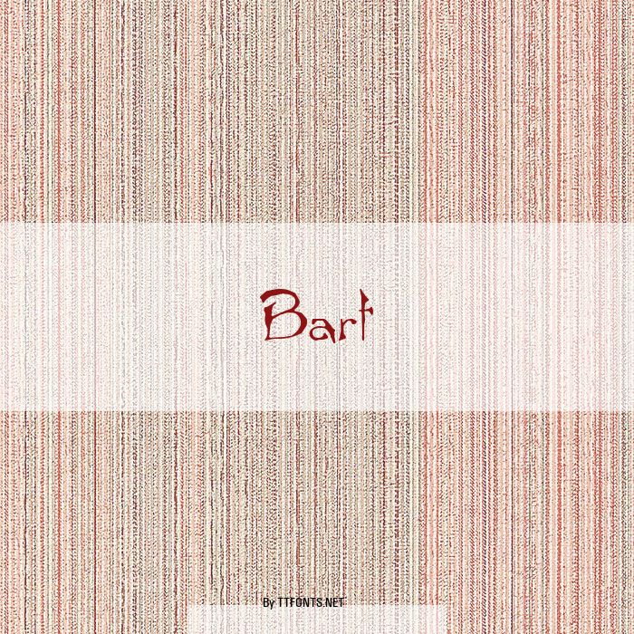 Bart example
