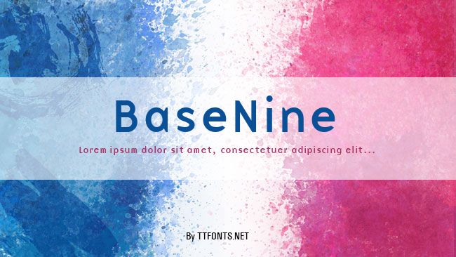 BaseNine example