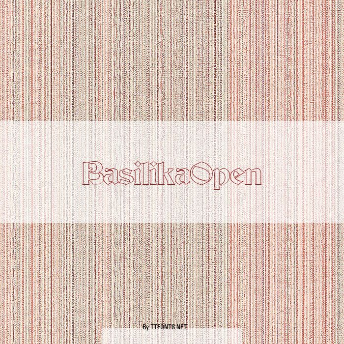 BasilikaOpen example