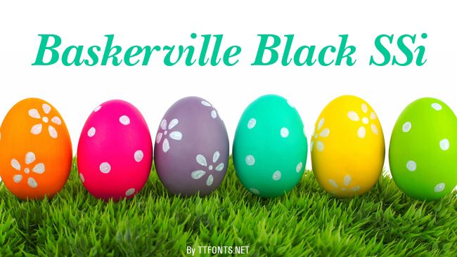 Baskerville Black SSi example