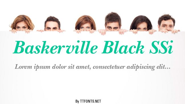 Baskerville Black SSi example