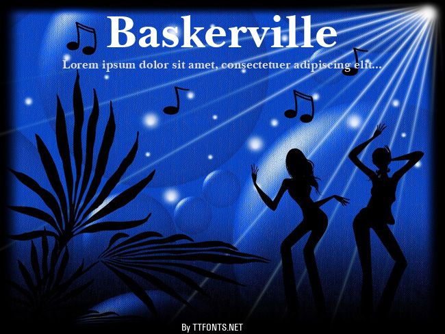 Baskerville example