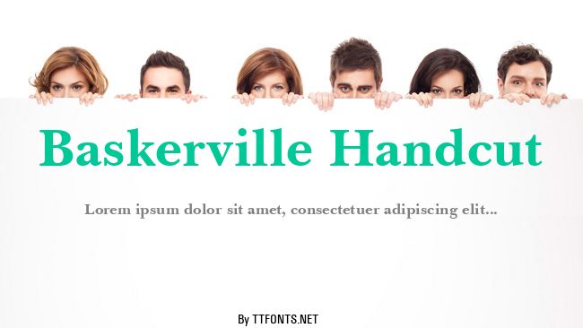 Baskerville Handcut example