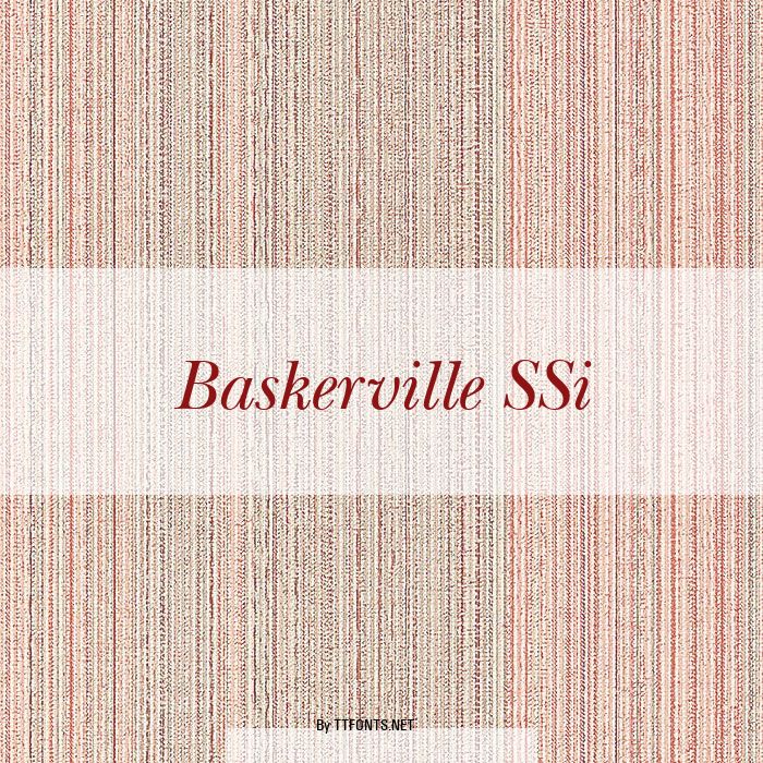 Baskerville SSi example