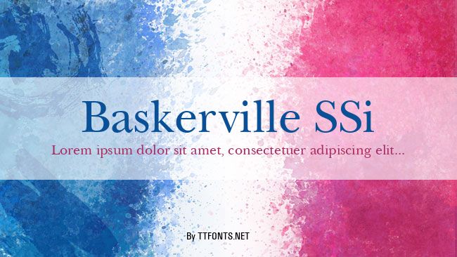 Baskerville SSi example