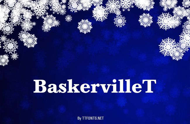BaskervilleT example