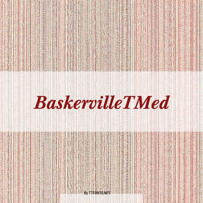 BaskervilleTMed example