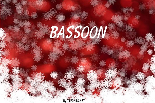 Bassoon example