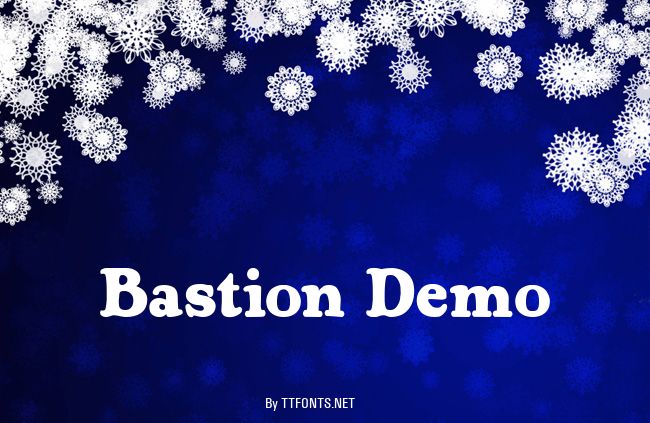Bastion Demo example