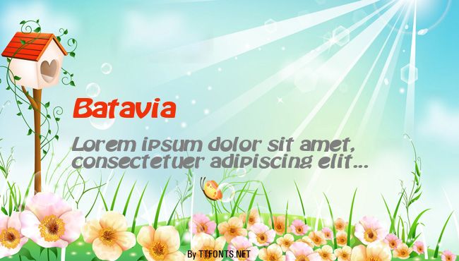 Batavia example