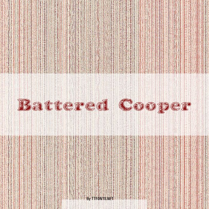Battered Cooper example