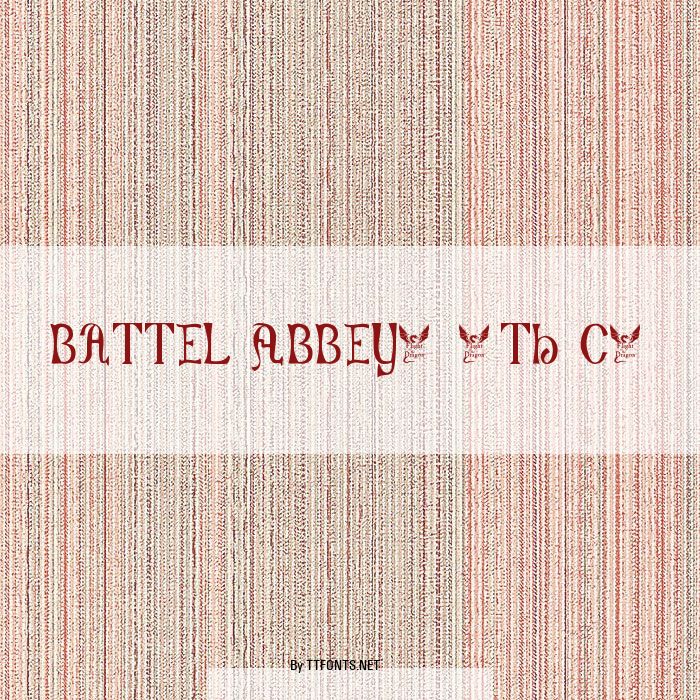 Battel Abbey, 8th c. example