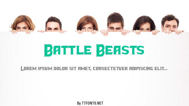 Battle Beasts example