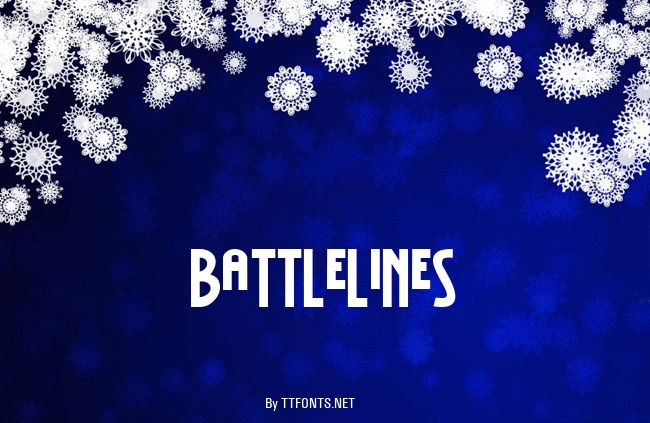BattleLines example