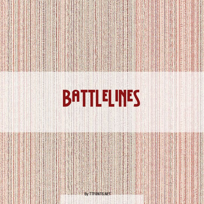 BattleLines example