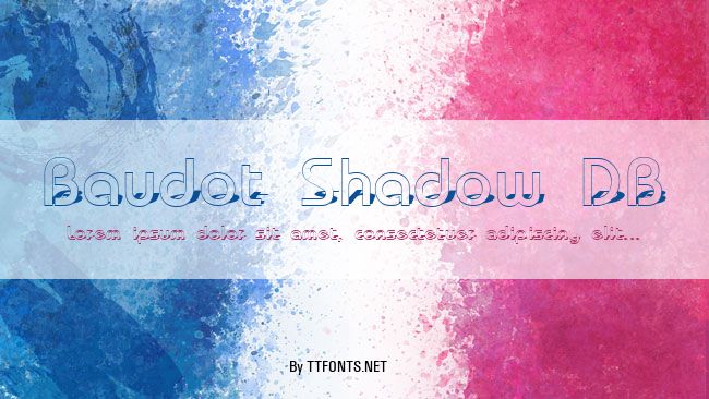 Baudot Shadow DB example