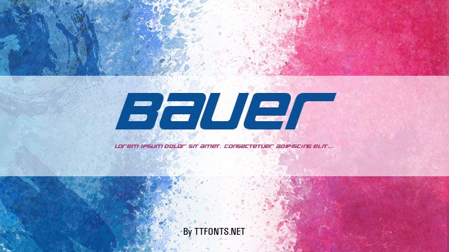 Bauer example