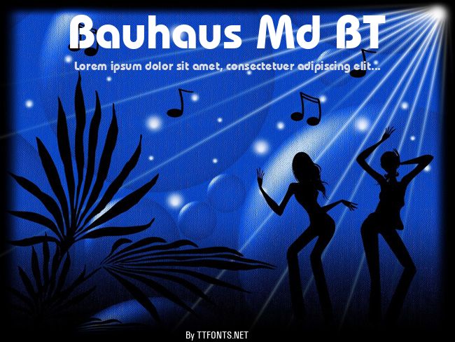 Bauhaus Md BT example