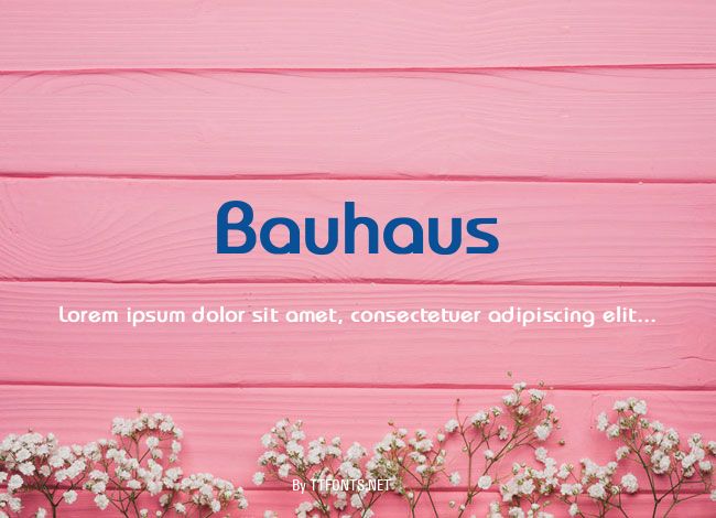 Bauhaus example